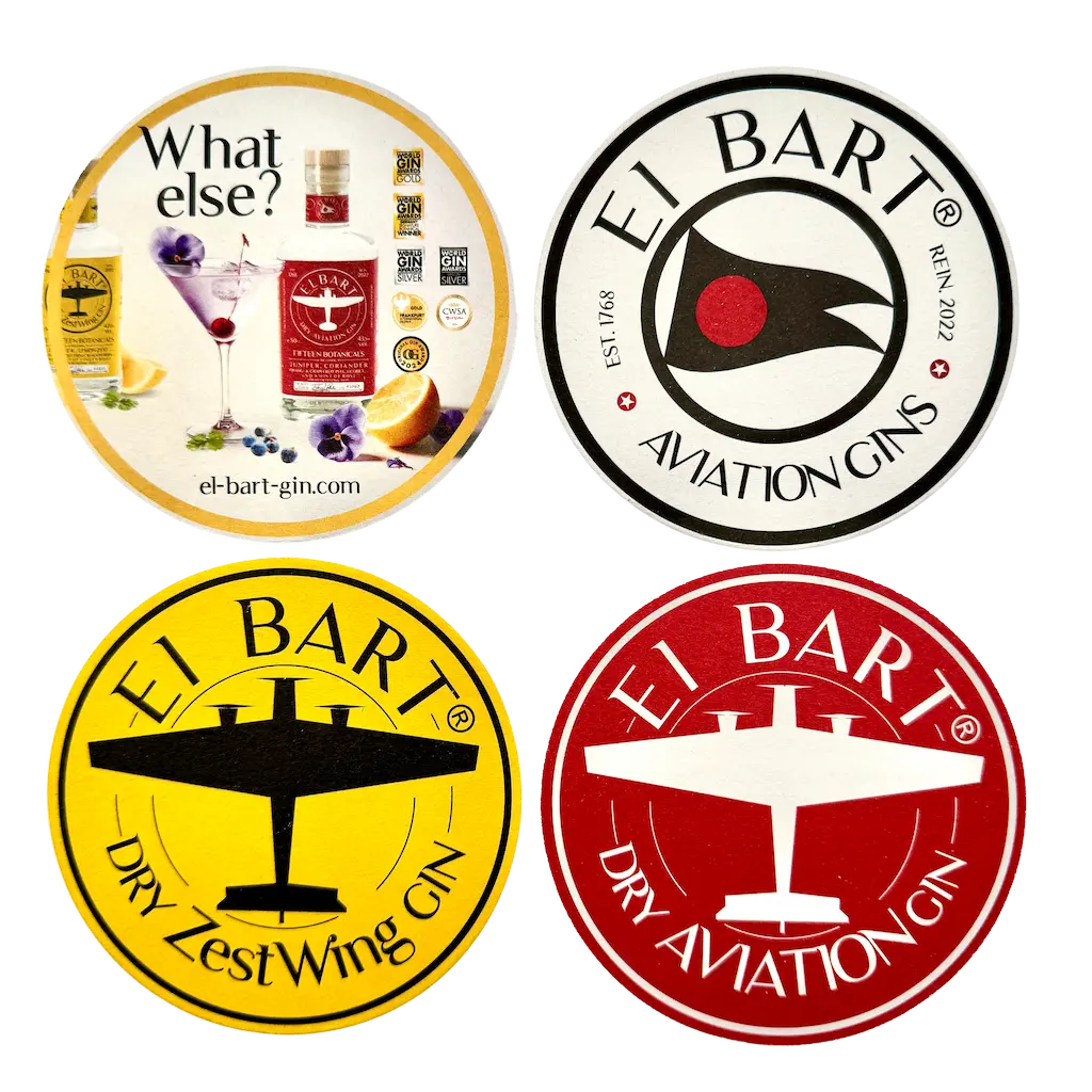 El Bart | 4er Gin-Deckel Set 4 Stück | 04262473570015